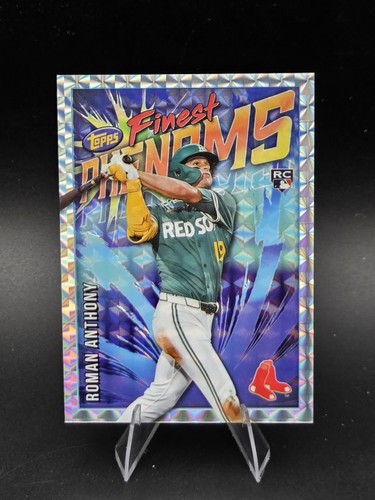2026 Topps Finest Roman Anthony Red Geometric (RAW)