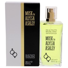 Alyssa Ashley Musk Eau De Toilette Spray, 6.8 Ounce