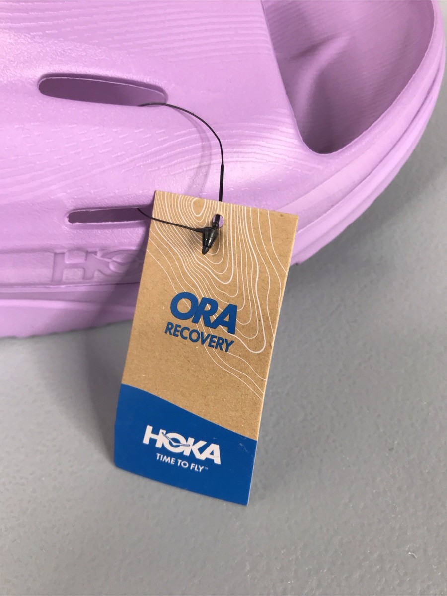 Hoka U Ora Recovery Slide 3 Violet Bloom Comfy Lifestyle  display picture 1