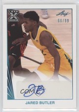 2021-22 Leaf Memories 1990 Base Platinum 66/99 Jared Butler #BA-JB1 Auto 0tw4