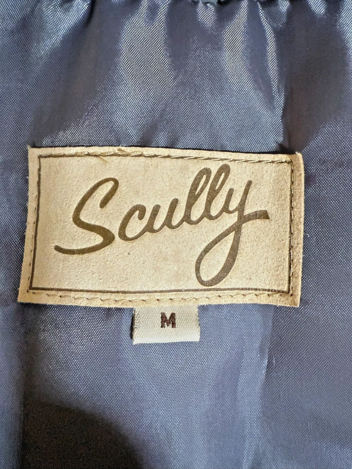 Scully Gray Suede Fringe Western Vest Size MNWT - Image 2 of 4