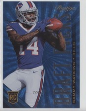 2014 Prestige Draft Picks Retail Jumbo Platinum Light Blue 1/5 Sammy Watkins 2qw