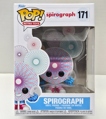 THE ORIGINAL SPIROGRAPH - Funko POP! Retro Toys #171 Vinyl Figure NEW / BOX WEAR