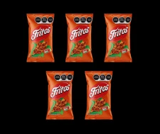 5X FRITOS CHILE Y LIMÓN - SABRITAS MEXICANAS (5 Paquetes de 57g c/u)