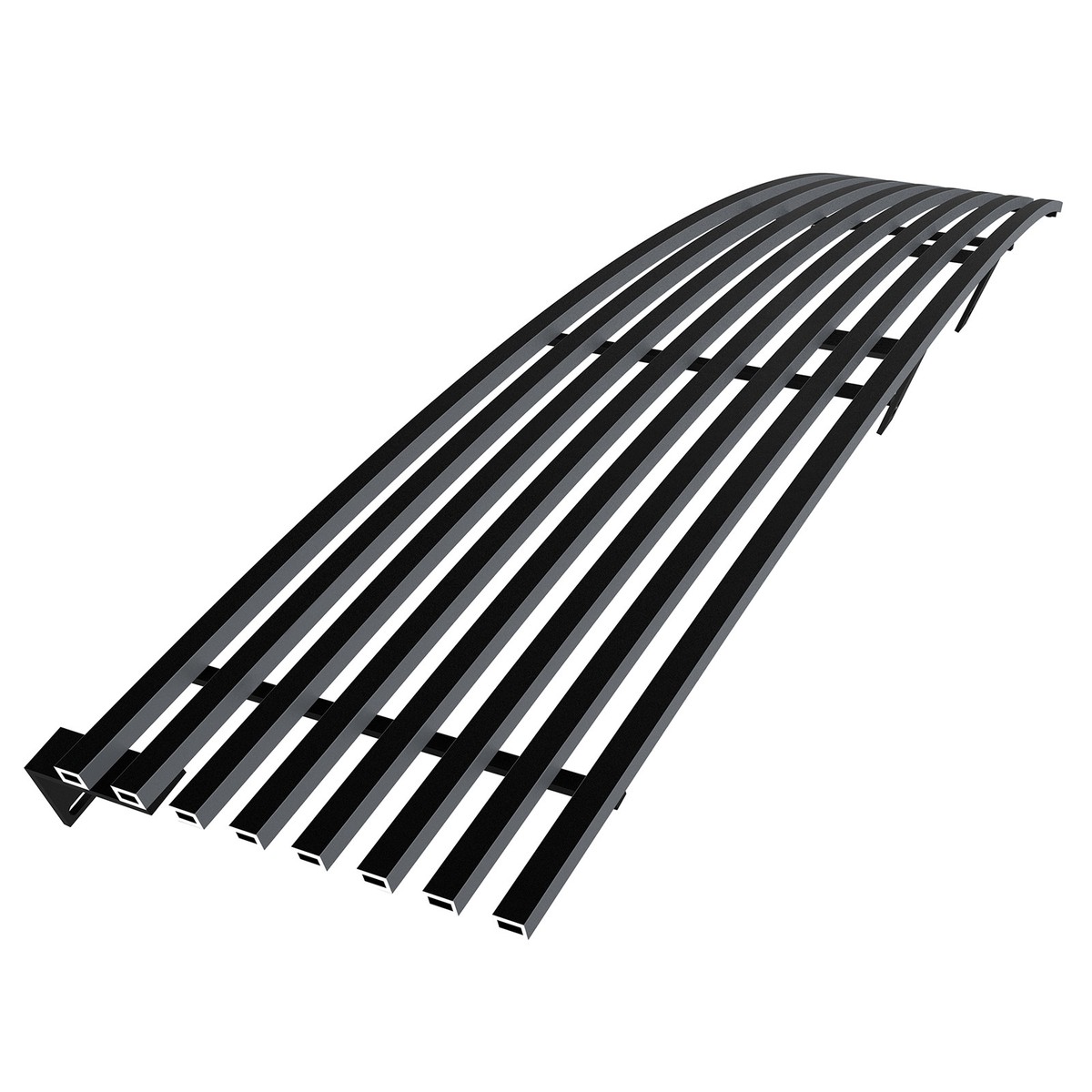 APS Black Billet Grille Insert For Chevy Silverado 1500/Avalanche 2003-2006 - Stainless Steel Front Grill