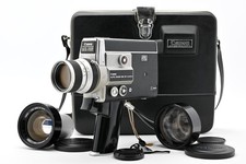     MINT Canon Auto Zoom 518 SV Super 8 Movie Camera w/Converter From JAPAN