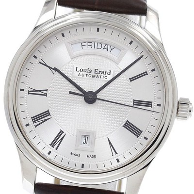 Louis Erard Heritage Day-Date Automatik Uhr Herren Guter Zustand Aus Japan