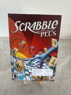 Scrabble Plus Crossword Game (PC, 2009) - Brand New In Box / Factory sealed