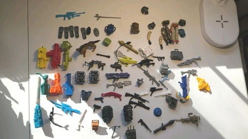 GI Joe Weapons Accessories Parts Lot Vintage Hasbro ARAH 1980s 1990s