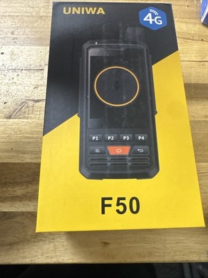 UNIWA F50 Smartphone Walkie Talkie - Black