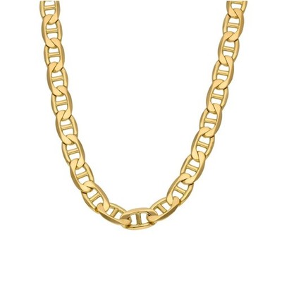 Ausgefallene Panzerkette Damen 9 kt Gelbgold - 18 Zoll - 30,3 g