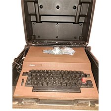 Sears Scholar Typewriter Brown Model 161-53970 Brand New Never Used! With Case thumbnail