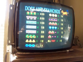 2014 DOG DIAMOND CHERRY MASTER 8 LINER PCB  WORKS! LOOK