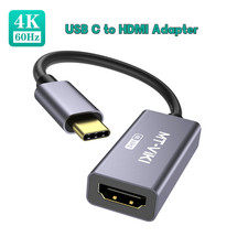 MT-VIKI 4K 60Hz Type USB C to HDMI Adapter Converter, works for Thunderbolt 3/4