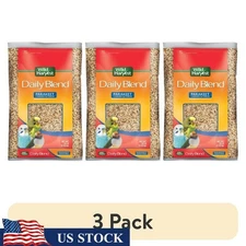 Seed Blend Parakeets Canaries Finches Daily Nutrition Freshness Orange Essence