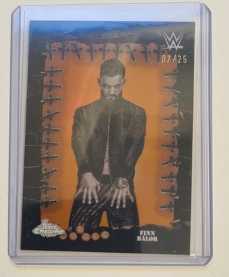 Finn Balor Topps chrome cactus jack famed phantoms /25