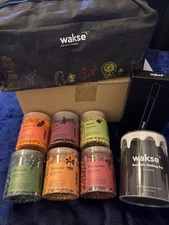 Wakse Botanicals Wax Kit For Face & Body 6 Pack Collection NIB MSRP $135