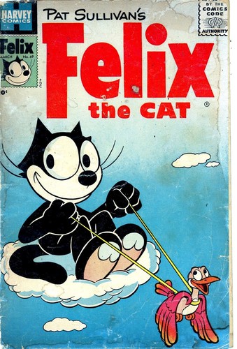 Felix The Cat #69 1956- Vintage Silver Age! Harvey comics-Otto Messner art-!!