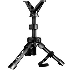 MidTen Portable Shooting Rest Tripod Rifle Stand Range/Bench - Lightweight, Adju
