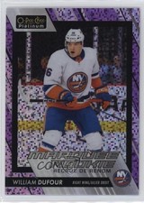 2023 O-Pee-Chee Platinum Marquee Rookies Violet Pixels 15/299 William Dufour z6b