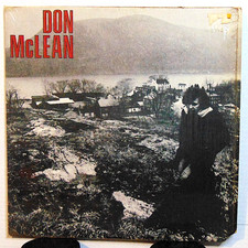 Don McLean - Don McLean - 1972 United Artists Folk Rock Vinyl LP Record SHRINK
