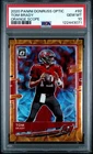 2020 Panini Donruss Optic Tom Brady #92 Orange Scope Prizm #'d /79 PSA 10