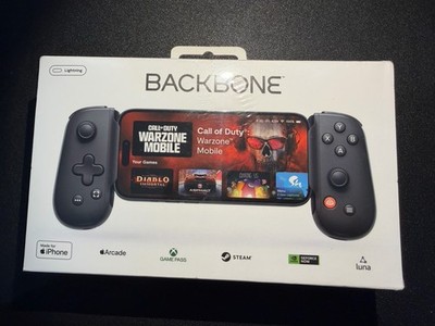 Backbone One Gen 2 Mobile Gaming Controller for iPhone - Lightning, Black New