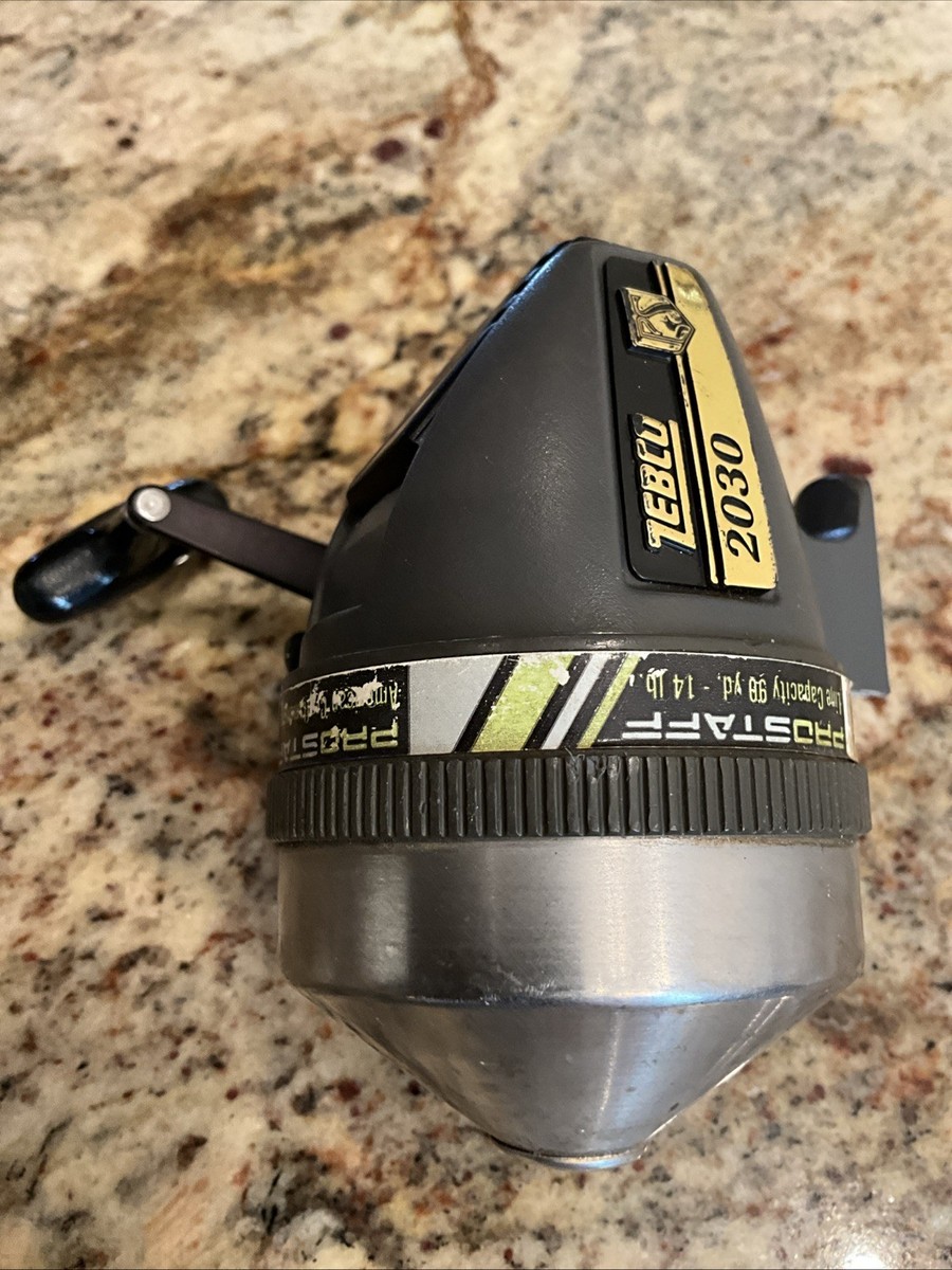 Zebco Prostaff 2030 1989 Brunswick Freshwater Fishing Reel Made in