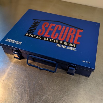 Schlage 40-133 Home Secure RCK System Keying Kit Tools Ingersoll Rand Metal Box