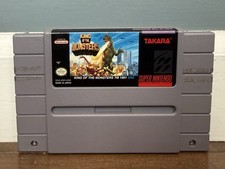 King Of The Monsters For Super Nintendo SNES 1992 Authentic Game Cartridge