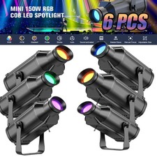 6PCS 150W Pin Spot Beam Stage Lighting DJ Disco Lighting Effect for KTV Party