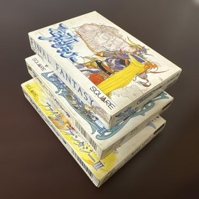 [Masterpiece] Final Fantasy Famicom all 3 titles in good condition set Square
