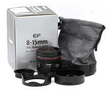  USED  Canon EF 8-15mm f/4L Fisheye USM Lens