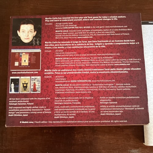 TAROT MARITA LIULIA - 78 CARTAS Y LIBRO EN CAJA - Imagen 4 de 9