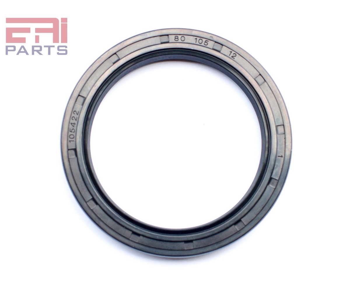 EAI TC Double Lip Oil Seal 70x95x10mm - Nitrile Rubber With Spring, Metal Case