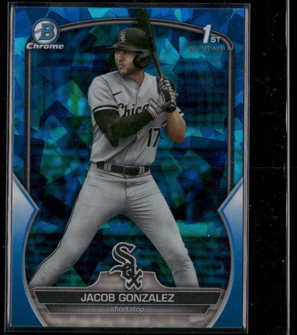 2023 Bowman Draft Sapphire Edition #BDC-167 Jacob Gonzalez