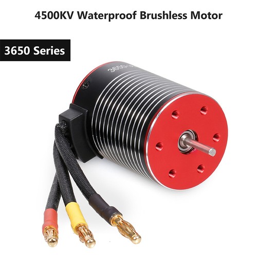 3650 Brushless Motor 3mm Shaft for 1/8 1/10 RC Car Traxxas Hsp Rc4wd Scx10 D90 - Picture 12 of 13