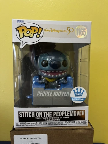 Funko POP Disney Stitch On The People Mover #1165 Shop Exclusive