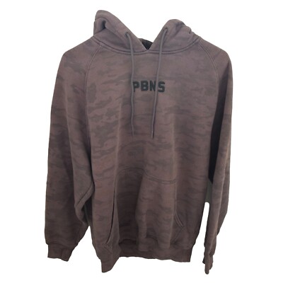 ALPHALETE PBNS Hoodie MAROON Size Medium Men's Camping