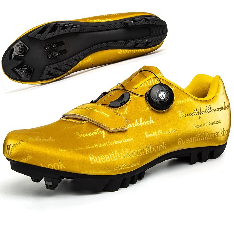Professional Men's Road Bike Shoes Nonslip Selflocking MTB Bike Shoes