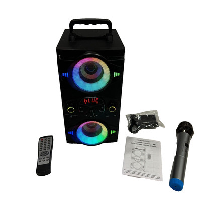 Tomproad A52 Bluetooth Portable Wireless Speakers LED Colorful Lights Outdoor