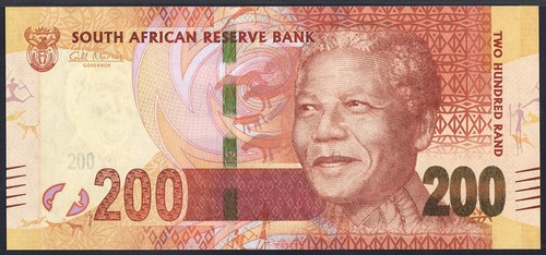 2012 South Africa, 10 20 50 100 200 Rand Set, Nelson Mandela, PMG 65-67 UNC - Picture 21 of 22