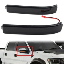For Ford F150 2009-14 Sequential LED Side Mirror Turn Signal Marker Light 2x US