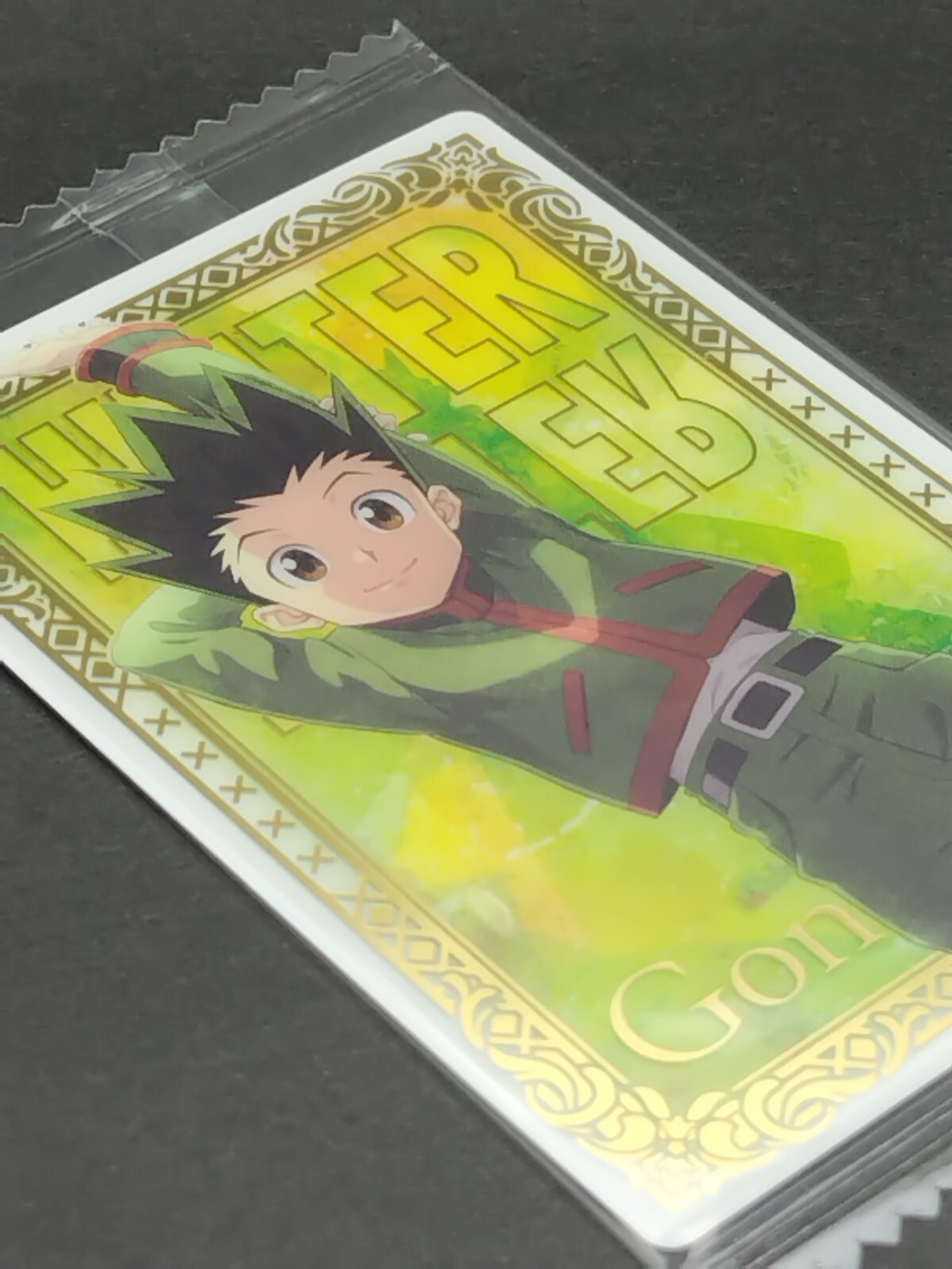 Gon Hunter x Hunter Jump Wafer sticker Vol.2 HH2-01 R Anime Japan F/S