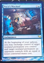 Puca's Mischief 47 The List Reprints Foil