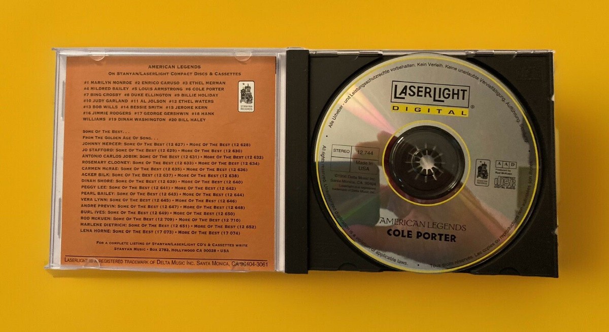 Cole Porter-American Legends #6-CD 1996 All-Star Tribute