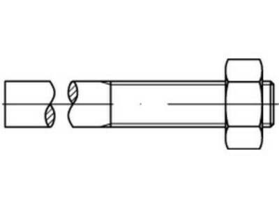 10 x Anschweissenden DIN 525-4.6 mit Muttern M27X250VE10, CAB FASTENING