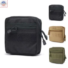 Tactical MOLLE Admin Pouch Belt EDC Tool Organizer Utility Small Waist Pack