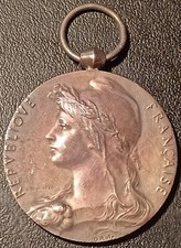 Medal Of The Railways - Silver Bronze 1931 By O Roty!