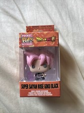 Funko Pocket POP! Dragon Ball Super: Super Saiyan Rose Goku Llavero Negro